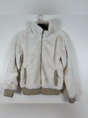 Patagonia Conejo Fleece Jacket Cream & Beige Size XS
